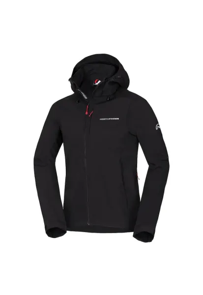 MARQUIS – jacheta de drumetie softshell pentru barbati - Negru