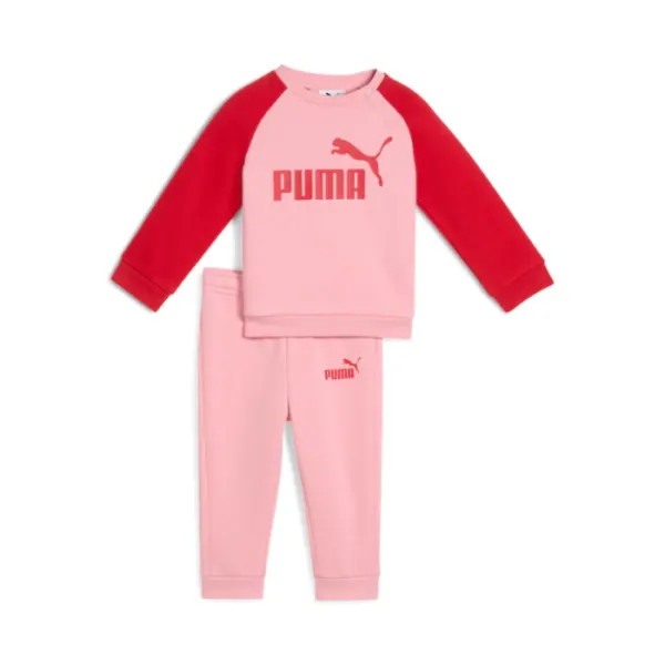 MINICATS ESS Raglan Crew Set FL INF Pink 686281-27
