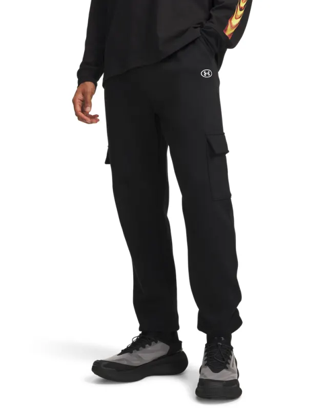 Pantaloni Barbati RIVAL FLEECE CARGO JOGGERS Under Armour