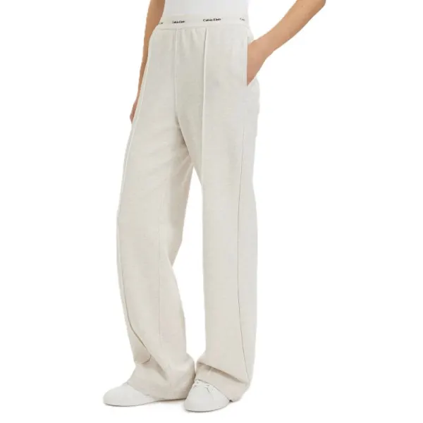 Pantaloni Calvin Klein TERRY LOGO WAISTBAND TRACK PANT