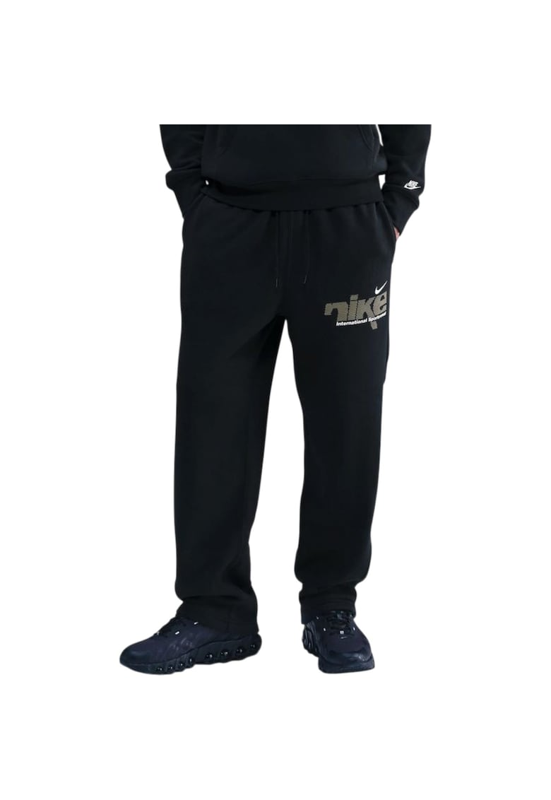 Pantaloni  Club Bungee Swoosh Sport 51776 - Negru