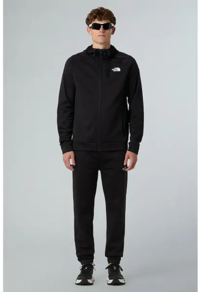 Pantaloni cu buzunare laterale pentru antrenament Reaxion 2.0 - Negru