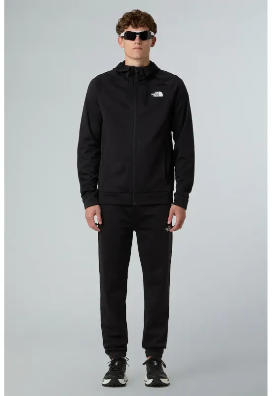 Pantaloni cu buzunare laterale pentru antrenament Reaxion 2.0 - Negru