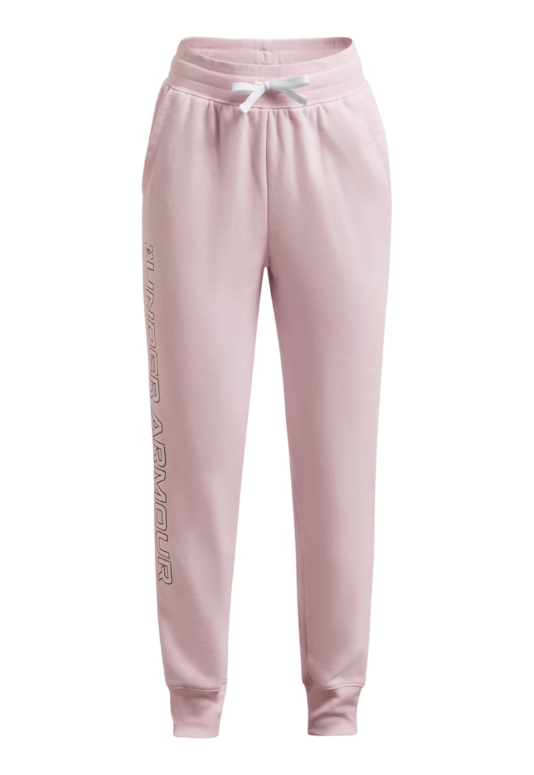 Pantaloni cu imprimeu logo pentru fitness Rival - Lila