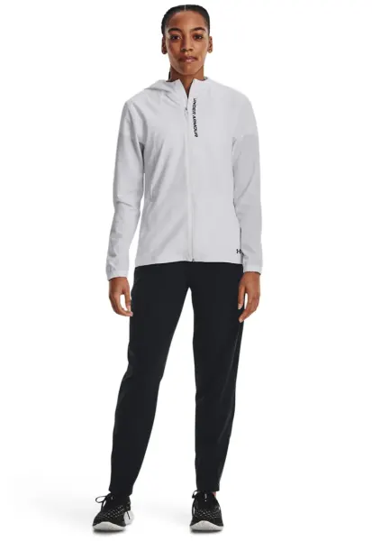 Pantaloni cu talie inalta pentru alergare Outrun The Storm - Negru