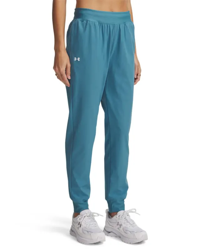 Pantaloni Dama RIVAL HI RISE WOVEN PANT Under Armour