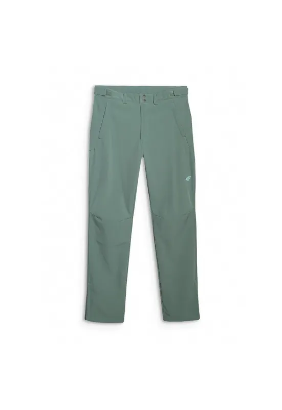Pantaloni de trekking barbati -  poliester - verde