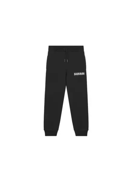 Pantaloni de trening baieti  NP0A891C9411 - Bumbac/Poliester - 8 ani - Negru