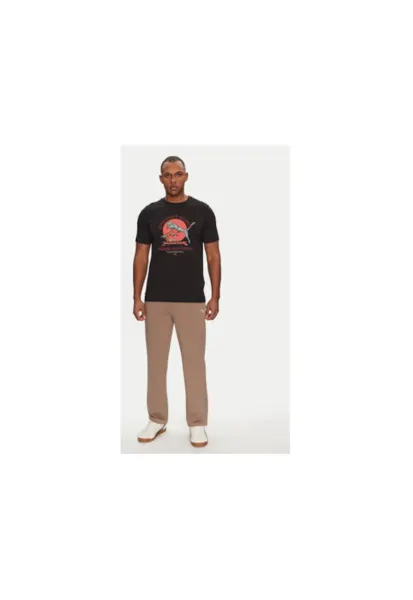 Pantaloni de trening barbati  629651 - Bumbac - Maro - Maro