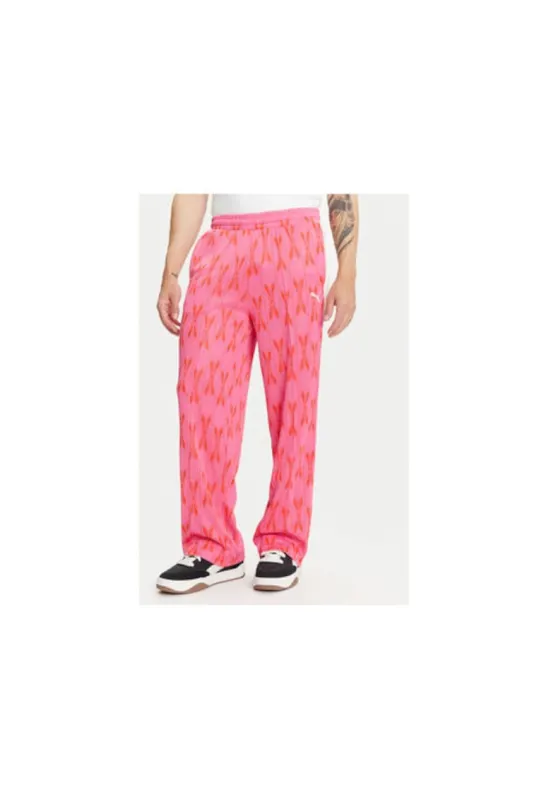 Pantaloni de trening barbati  631492 - Poliester reciclat - Roz - Roz