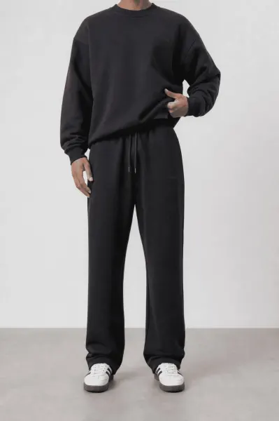 Pantaloni de trening barbati, Negru, Engros