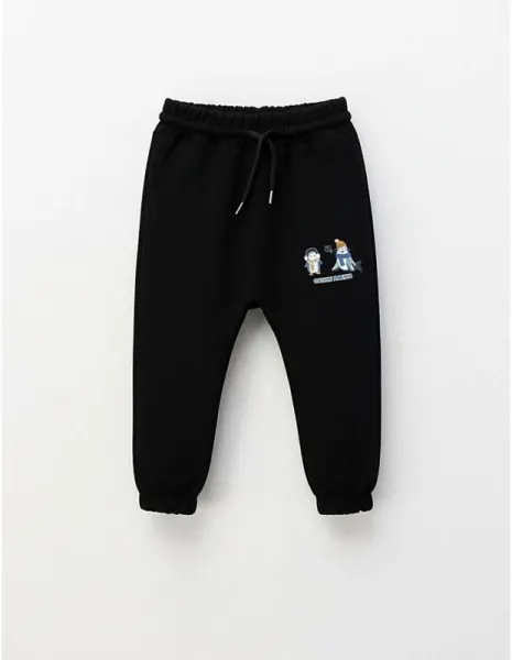 Pantaloni de trening Caribou Friends, negru