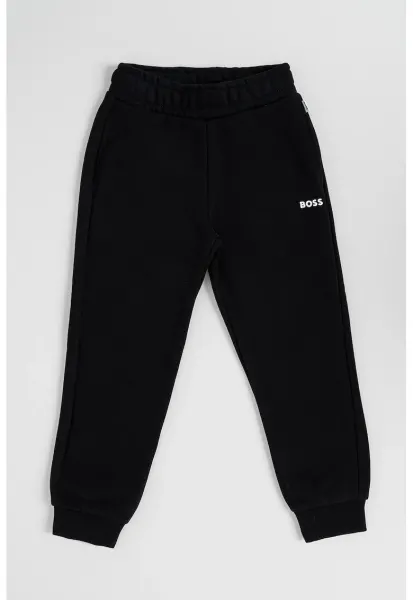 Pantaloni de trening conici cu buzunare - Negru