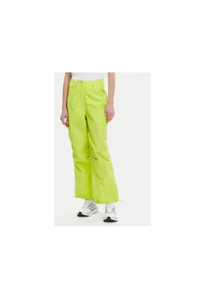 Pantaloni de trening crop cu buzunare multiple