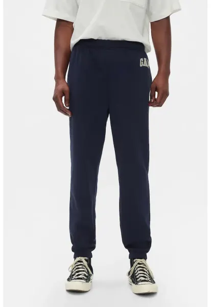 Pantaloni de trening cu buzunare - Bleumarin