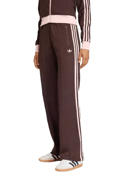 Pantaloni de trening cu buzunare cu fermoar Classic - Maro/Roz