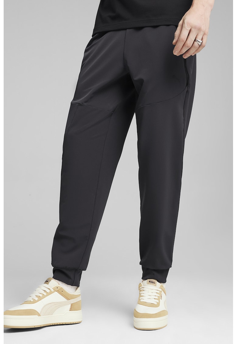 Pantaloni de trening cu buzunare cu fermoar Tech - Gri inchis