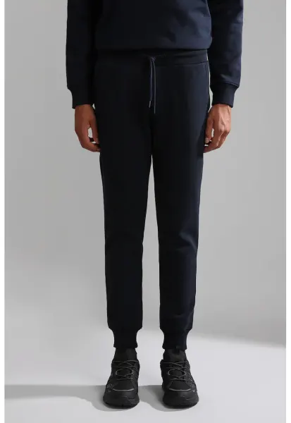 Pantaloni de trening cu buzunare laterale Malis - Bleumarin