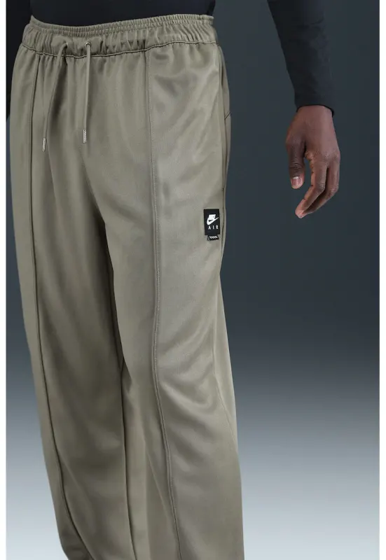 Pantaloni de trening cu croiala dreapta si snur de ajustare Air - Gri