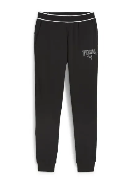 Pantaloni de trening cu logo Squad - Negru