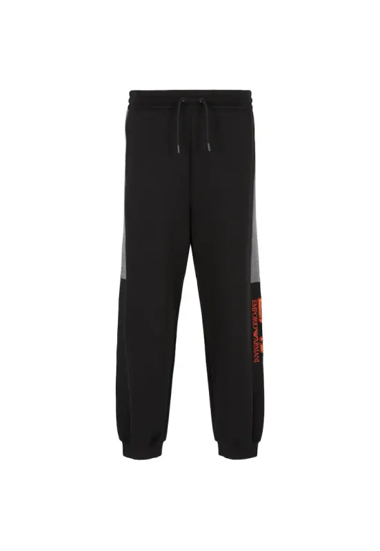 Pantaloni de trening cu snur - Negru