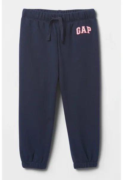 Pantaloni de trening cu talie ajustabila - Bleumarin