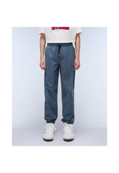 Pantaloni de trening cu talie ajustabila cu snur Marem - Gri albastrui
