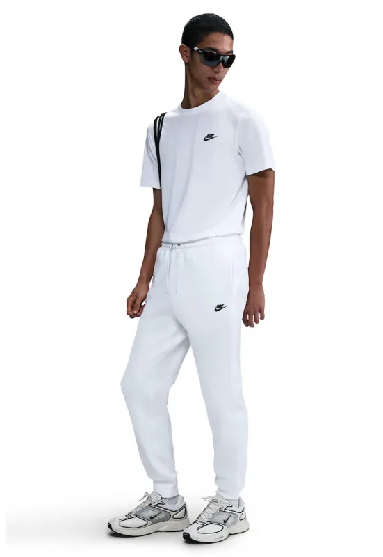 Pantaloni de trening cu talie ajustabila Sportwear Club - Alb optic