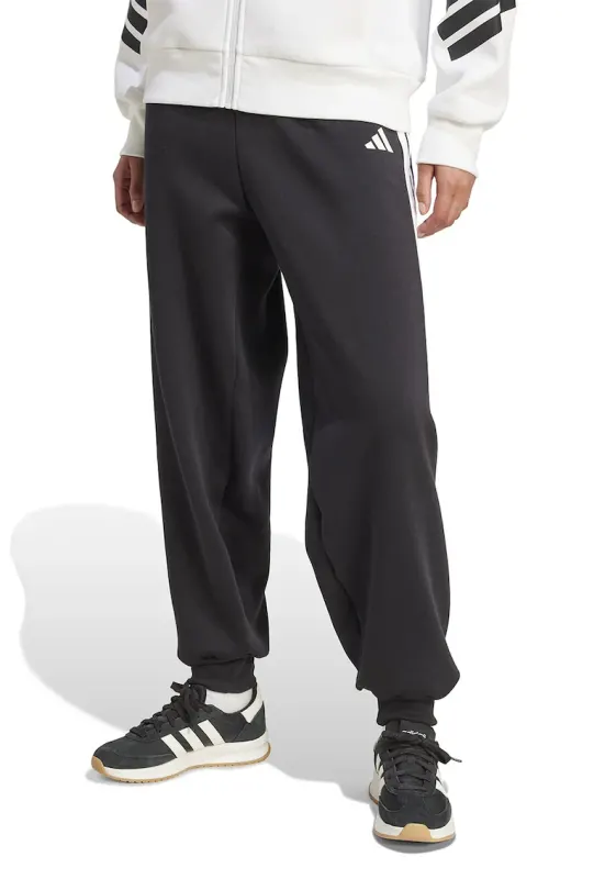 Pantaloni de trening cu talie elastica Tiro - Negru/Alb optic