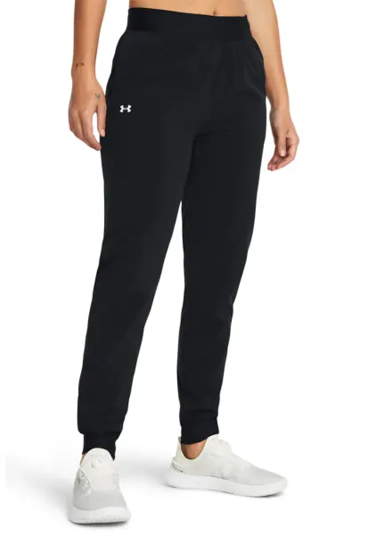 Pantaloni de trening cu talie inalta Rival - Negru