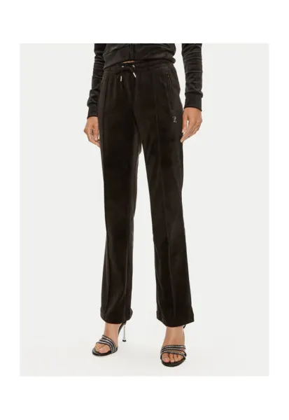 Pantaloni de trening dama  JCAPW045 - Poliester/Elastan - Negru - Negru