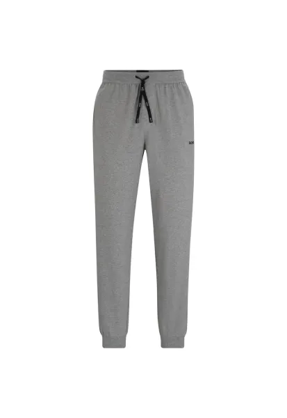 Pantaloni de trening de casa cu talie ajustabila - Gri