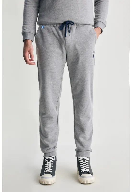 Pantaloni de trening din amestec de bumbac Luskin
