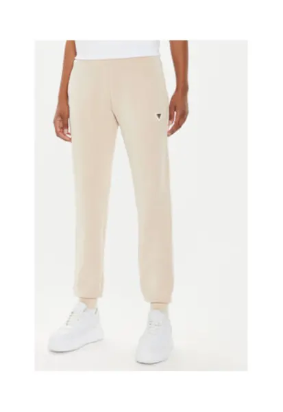 Pantaloni de trening din amestec de modal cu logo discret