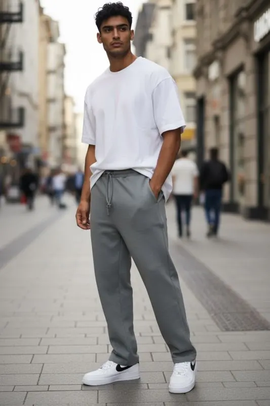 Pantaloni de trening gri 2585 117-3