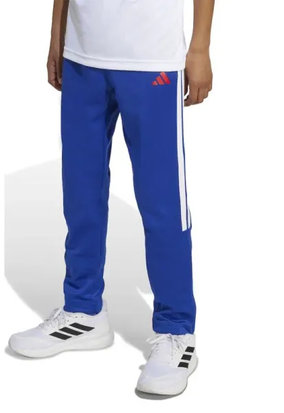 Pantaloni de trening House of Tiro - Alb/Albastru royal