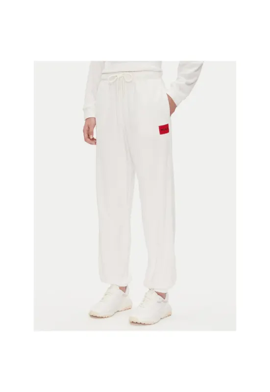 Pantaloni de trening pentru dama crem