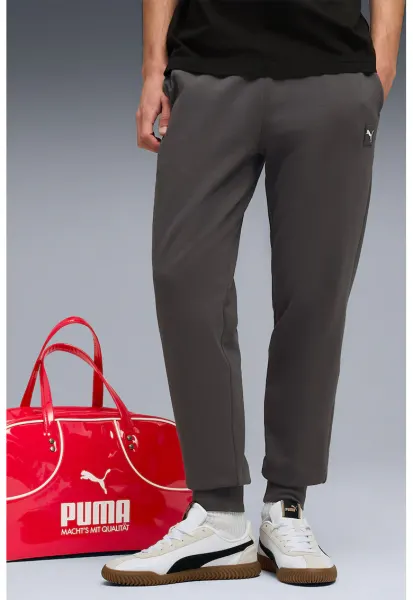 Pantaloni de trening regular fit cu buzunare Ess Elevated - Gri inchis