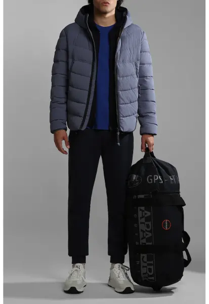 Pantaloni de trening regular fit cu snururi - Bleumarin