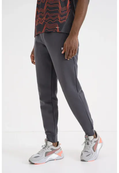Pantaloni de trening regular-fit Essentials No.1 - Gri carbune