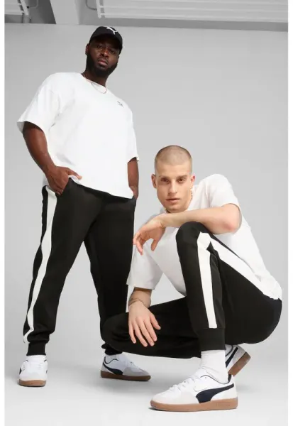 Pantaloni de trening relaxed-fit Always - Alb/Negru
