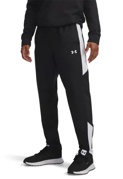 Pantaloni de trening relaxed fit Rival - Alb/Negru