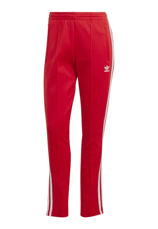 Pantaloni de trening slim fit Adicolor - Alb/Coral