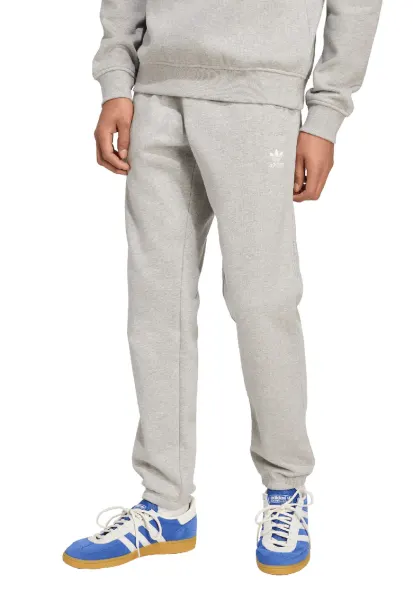 Pantaloni de trening slim fit cu buzunare Trefoil Essentials - Gri deschis