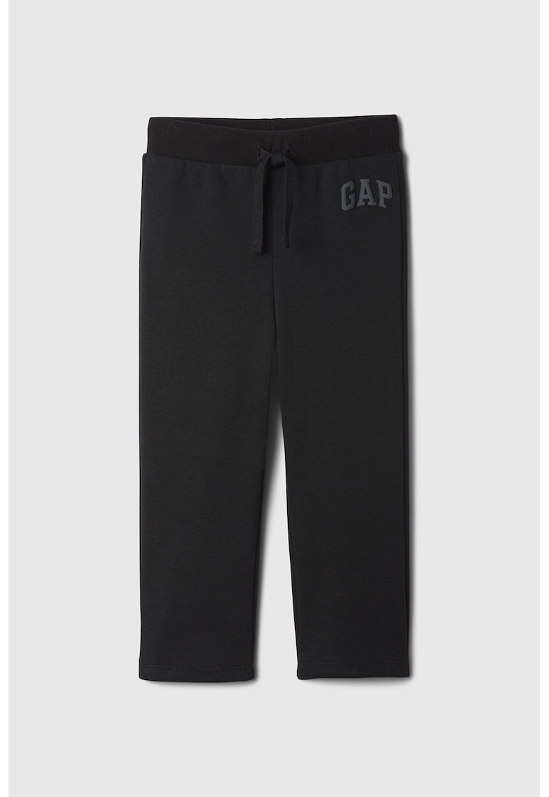 Pantaloni drepti de trening - Negru