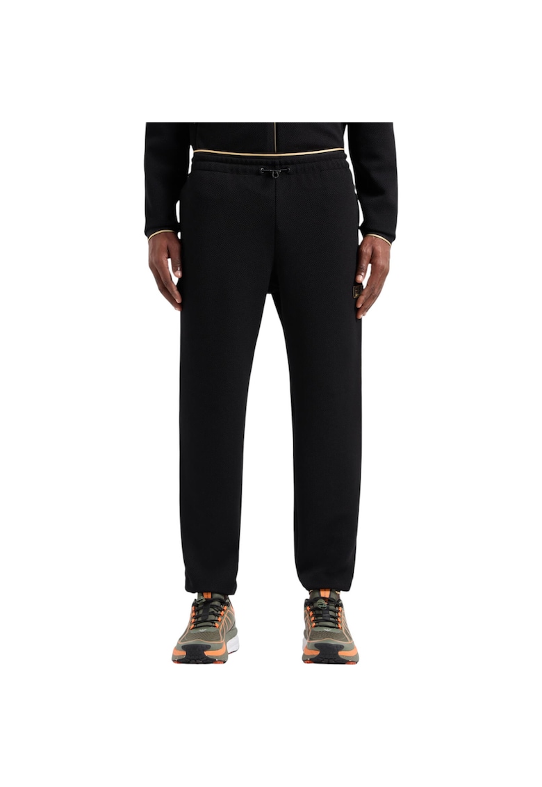 Pantaloni  EA7 Gold Label Pique 38754 - Negru