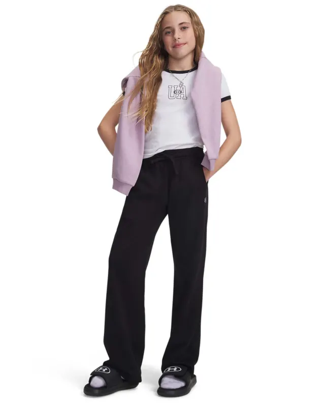 Pantaloni Fete RIVAL FLEECE Under Armour