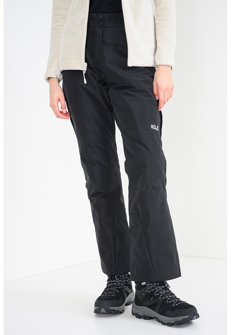 Pantaloni impermeabili pentru ski Flowline 2L Ins - Negru