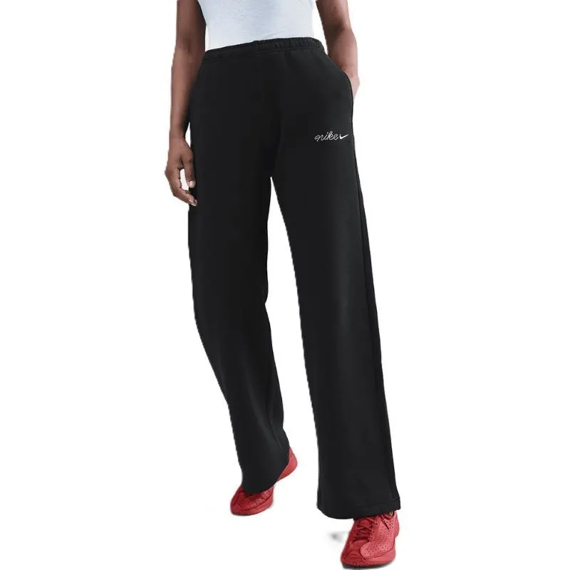Pantaloni Nike W NSW PHNX FLC STRGHT LEG PNT