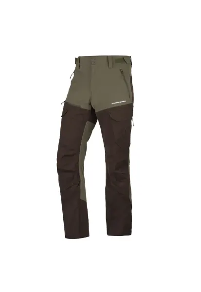 Pantaloni outdoor cargo barbati Bishorn - Verde masliniu
